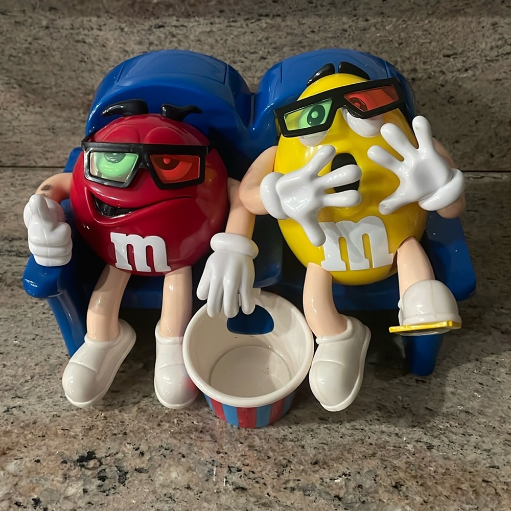 M&M candy dispenser